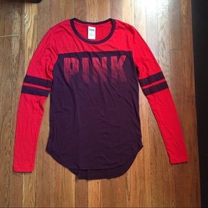 PINK long sleeve tee shirt